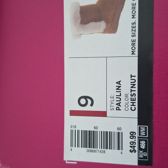 So Chestnut Paulina Boots NIB - Picture 5 of 5